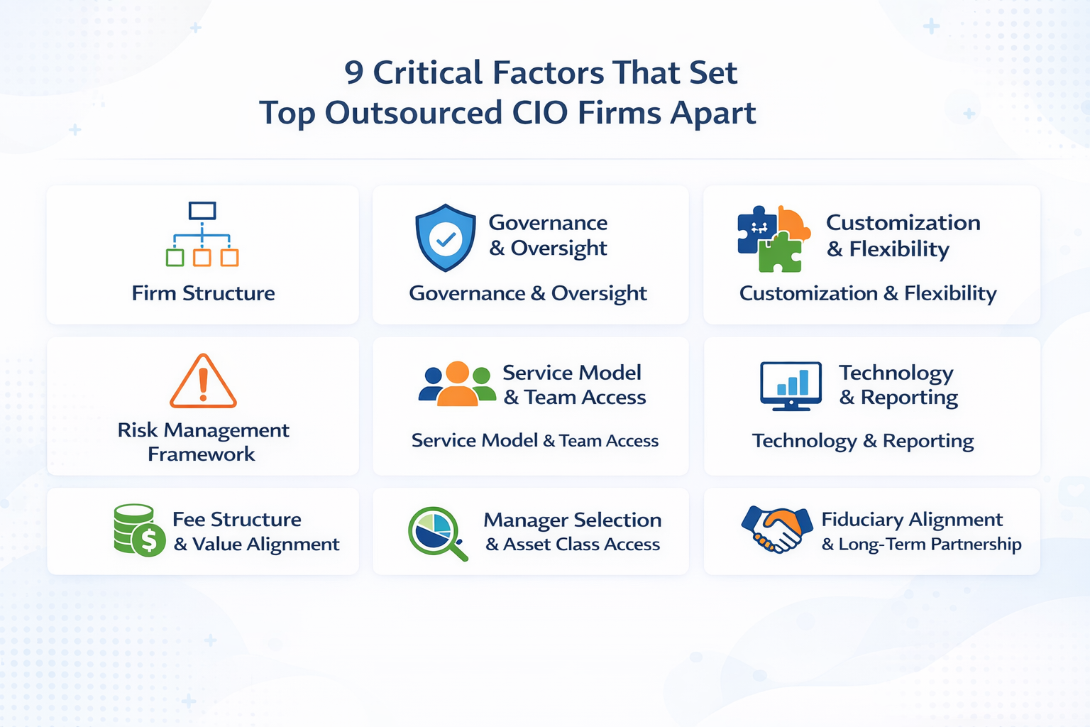 9 Critical Factors That Set Top Outsourced CIO Firms Apart
